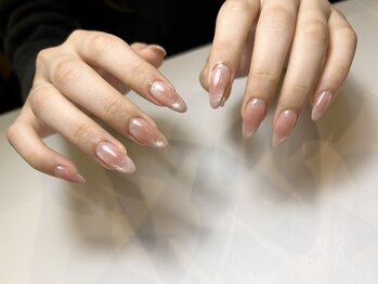 マグネット×チークネイル