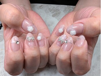 チモカネイル(CHIMOKA NAIL)/レースネイル¥11400