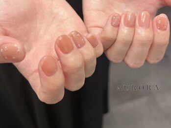 春ネイル　シンプル　定額　春