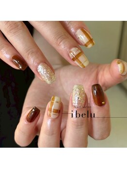 イベル 恵比寿西口店(ibelu)/チェックネイル