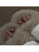 ミックスネイルスタジオ(Mixx nail studio)/フットマグネットワンカラー