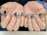 【アート・パーツ放題】自爪120分 持ち込みデザインOK ¥9500→8700