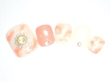 ワンネイル(ONE NAIL)/＃タイダイ＃フットネイル