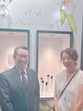 ラパス(Lapaz)/Dr.ピュールボーテ様社　社長と