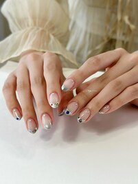 シルバーフレンチ × ストーン
