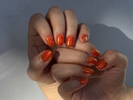 orange × aurora
