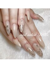エスフィーネイルサロン ブリーユ(Esfy nailsalon Brille)/ハートヒョウ柄ネイル