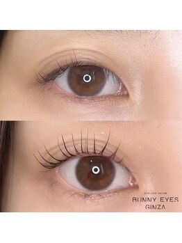 バニーアイズ 銀座店(Bunny eyes GINZA)/Wトリートメントラッシュカール