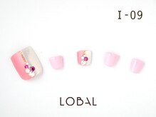 ロバル ネイルアンドまつげ(LOBAL)/フットネイルI‐09