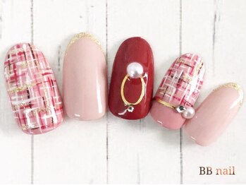 ツイードネイル