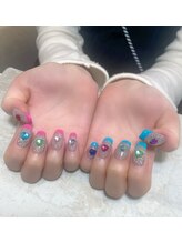 リッカ(Ricca)/派手派手ネイル