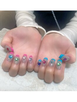 リッカ(Ricca)/派手派手ネイル