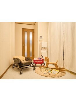 お子様同伴OKのサロン