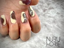 ヌル ネイル 堀江(NURU NAIL HORIE)/個性派マグネットネイル♪