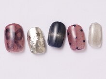 アイ ネイルズ 天神店(I nails)/個性派リボン　￥8100