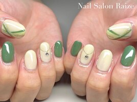 ネックレスネイル/シンプル