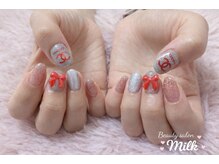 完全個室プライベートサロン【ビューティサロンミルク】パラジェル・フィルインOK♪/韓国っぽネイル