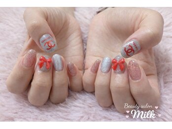 完全個室プライベートサロン【ビューティサロンミルク】パラジェル・フィルインOK♪/韓国っぽネイル