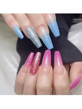 カプチーノ(cappuccino)/ラメ無しグラデーション