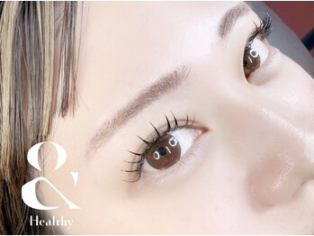 アイラッシュサロン アルズ(Arzu)の写真/お&healthy【アンドヘルシー】でまつ毛エクステ×ラッシュリフト＊瞳に光が入り、モテ可愛なお目元へ♪
