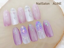 ネイルサロン アリーヌ(ＡＬＩＮＥ)/【定額】トレンドコース￥6500