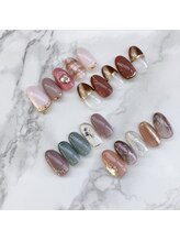 クリスタルネイル パークプレイス店/冬のおしゃれさんネイル