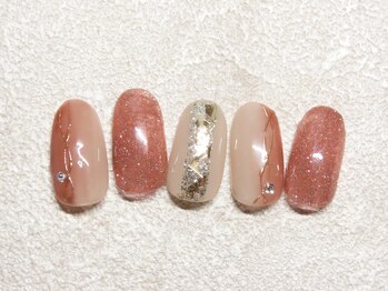 リッカオウチネイル(Lycka)/定額デザインネイル２/ ¥7,500