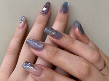 アイ ネイルズ 天神店(I nails)/パープルニュアンス