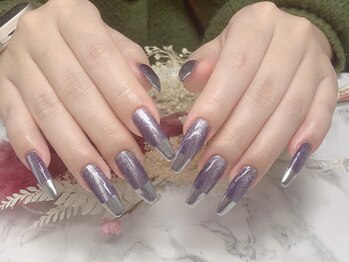 ハナネイル(はなNAIL)/ミラーフレンチ