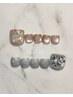 【フット】親指アートフリー　￥9,000