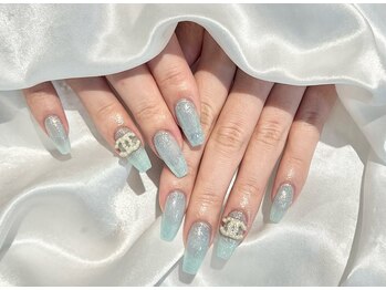 ウィステリア(Wisteria)/チップ＋ワンカラー＋パーツ追加