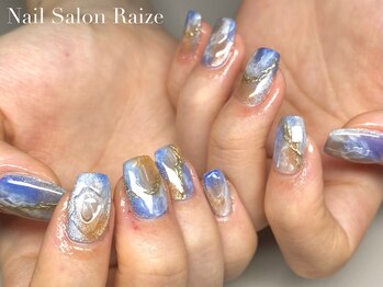 ライズ 本町店(Raize)/ニュアンスネイル/ブルー/青