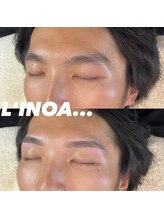 リノア(L'INOA...)/眉毛WAX［メンズ眉/眉毛パーマ］