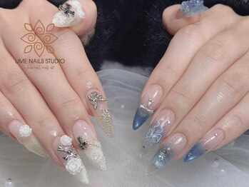 ウメネイルスタジオ(UME NAIL STUDIO)/* 長 さだしやり放題×つけ放題