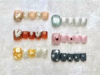 フット定額デザイン☆.・゜