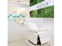 アイラッシュサロン モアナ 光明池店(MOANA)の雰囲気（半個室でプライベート空間☆メイクスペースも完備しております♪）