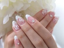 ネイルサロンミキ 横浜(MIKI)の雰囲気（上品ブライダルネイル人気♪手描きフラワー3D花バラARTも多数★）