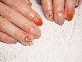 ニュアンスアートがお洒落すぎる