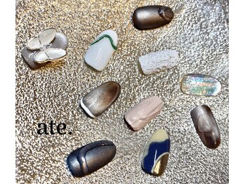 アテ(ate.)/ワンポイントネイル☆