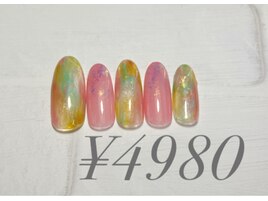 今週のネイル4980円／パラ5980円