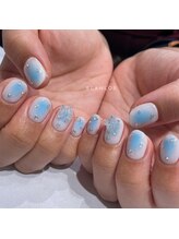 ネイルサロン ブランロール 三軒茶屋店(Blanl'or)/チークネイル