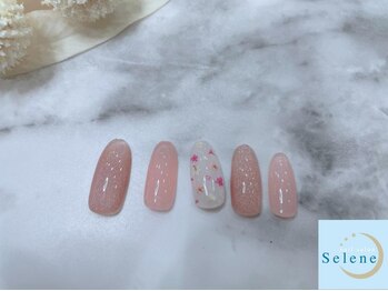 ネイルサロンセレーネ(Selene)/お花ネイル☆