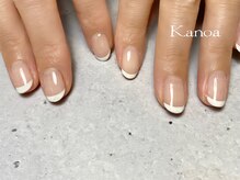 ネイル カノア(Nail Kanoa)/フレンチネイル　¥7700