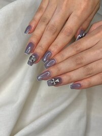 シンプルにワンポイント★