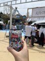 グロンネイル 三鷹台(gron nail)&nbsp;もっぱらビール派！外で飲めるとより嬉しいです。
