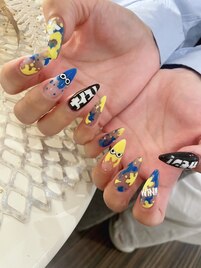 スプラトゥーンネイル
