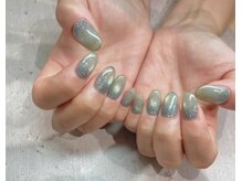 ネイルアンドアイラッシュスタジオ シュシュ(chouchou)/enoiミルクマグ・根本フラッシュ