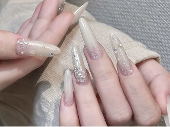 ナユキネイル 渋谷店(NA.YUKI NAIL)/上品シンプル冬ネイル