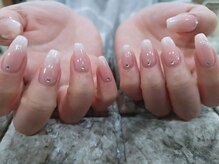 朱花 プルバイシュカ(fle by 朱花)の雰囲気（ワシントンホテル裏交差点の角地のネイルサロンです）