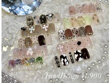 ファーストネイルアンドアイラッシュ(1st NAIL&eyelash)/TrendDesign8900円